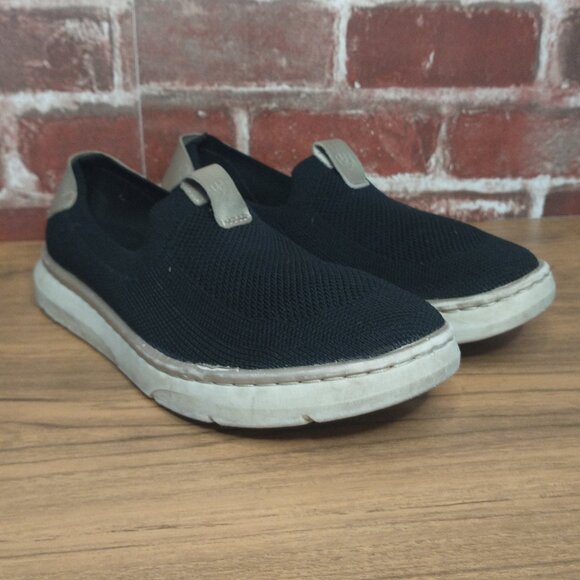 Ariat Slip Ons Womens Size 7 Black White Easy On Loafers Slippers - Picture 1 of 7